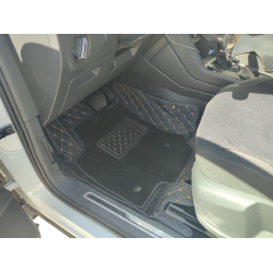 Килимки в салон SKOPA Textile Ford Fusion 2 пок.2012-2020 чорні