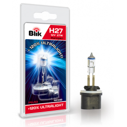 Лампа автомобільна BLIK H27/12V27W PGJ13 +120%